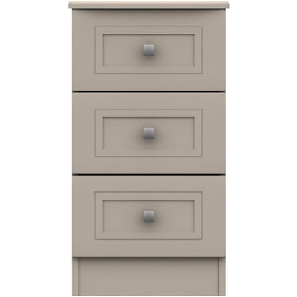 Canterbury 3 Drawer Bedside