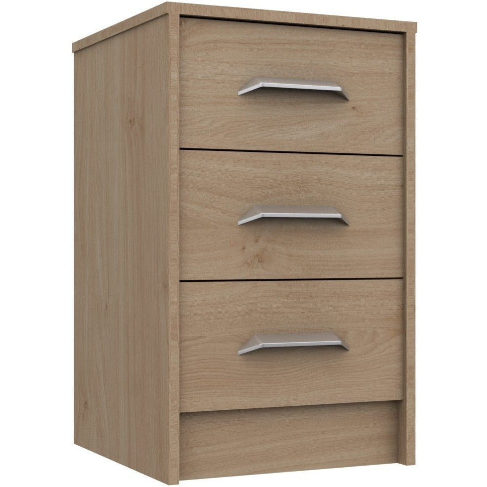 Marlow 3 Drawer Bedside