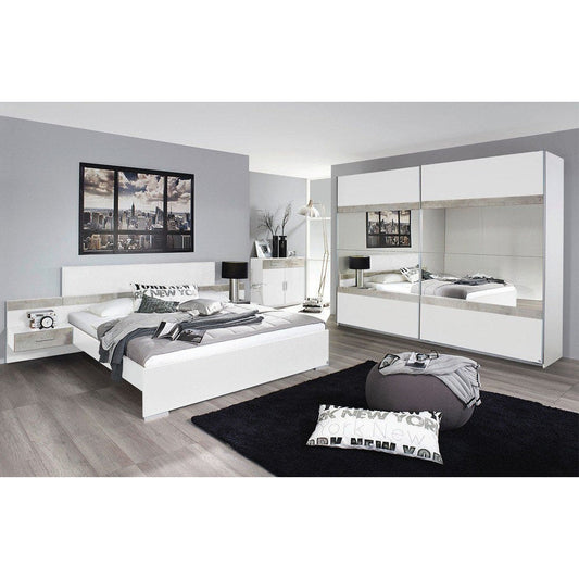 Rauch Penzberg 2 Sliding Door Wardrobe White