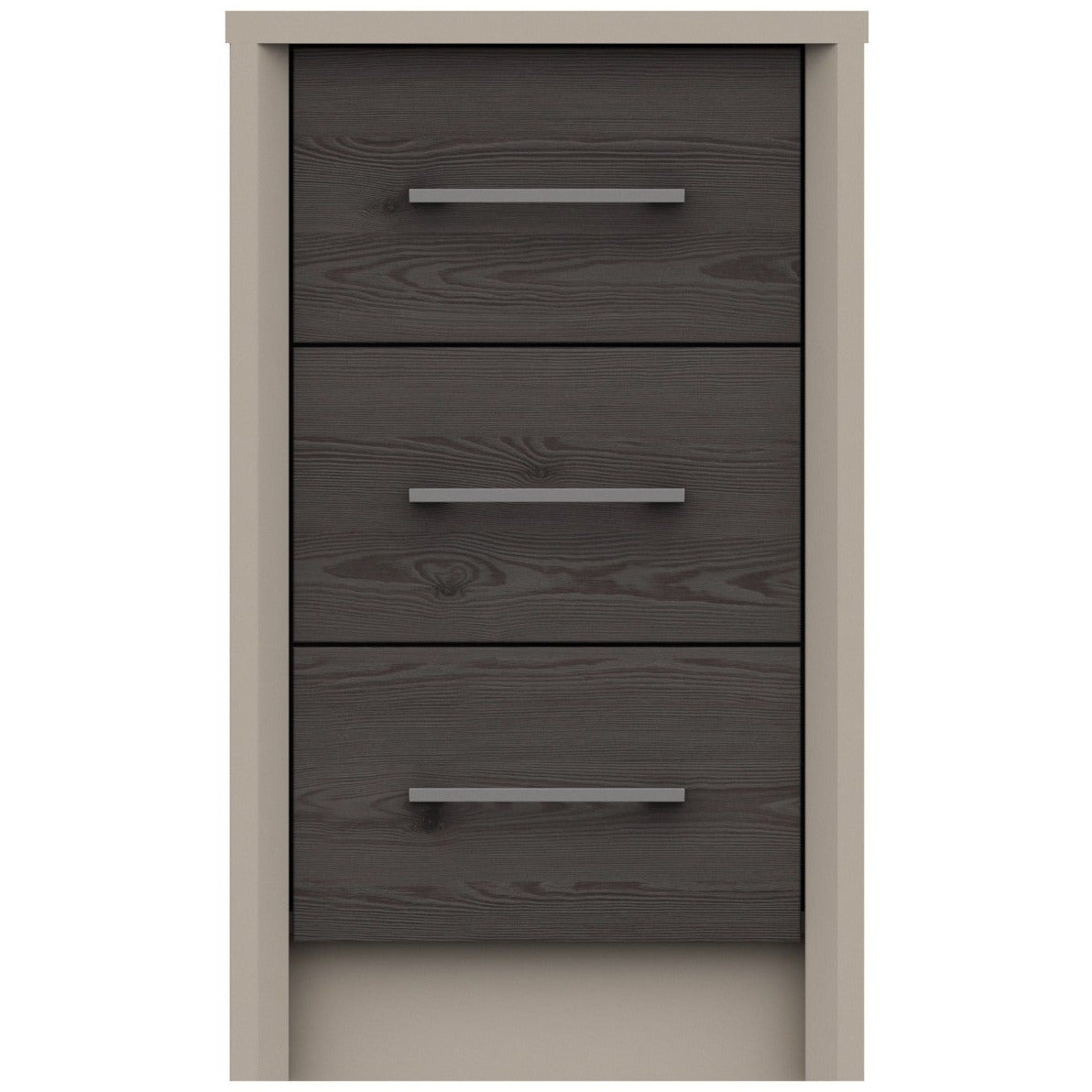 Burford 3 Drawer Bedside