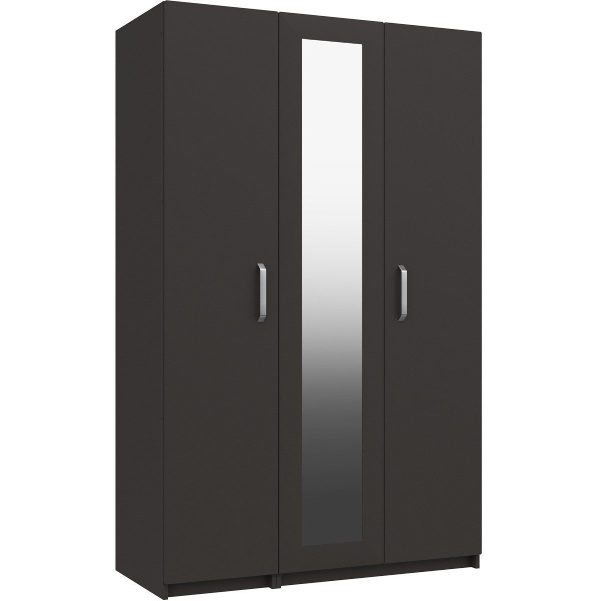 Arran 3 Door Wardrobe With Mirror High gloss
