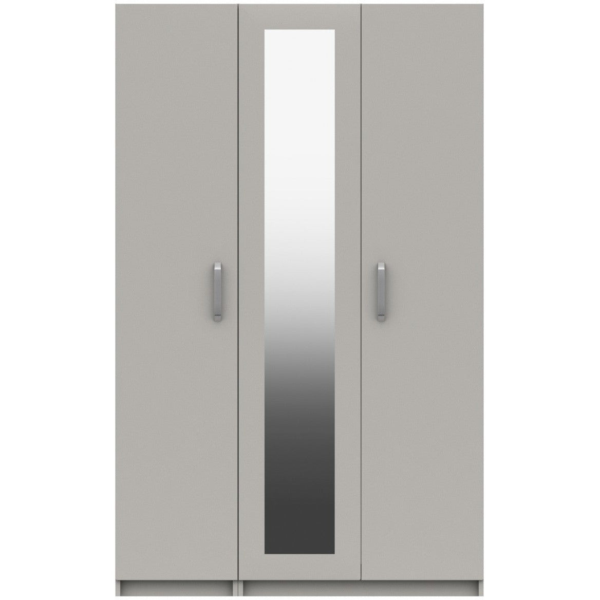 Arran 3 Door Wardrobe With Mirror High gloss