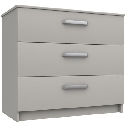 Arran 3 Drawer Chest high gloss