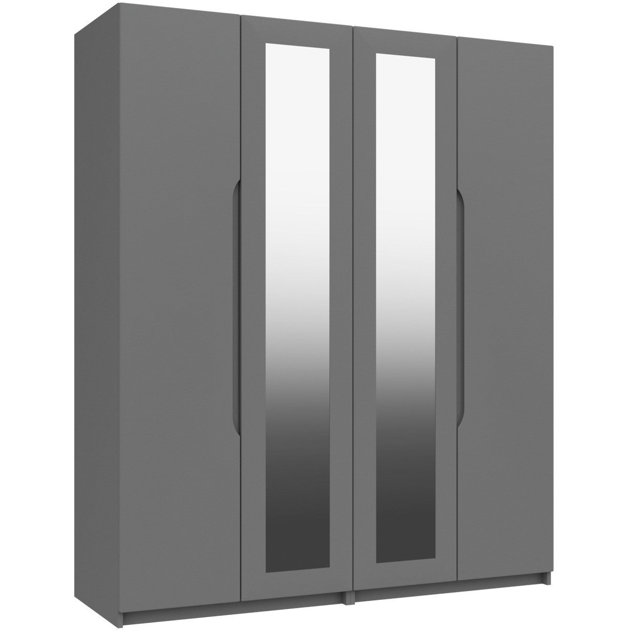 Sonata Tall 4 Door Wardrobe with 2 Mirrors