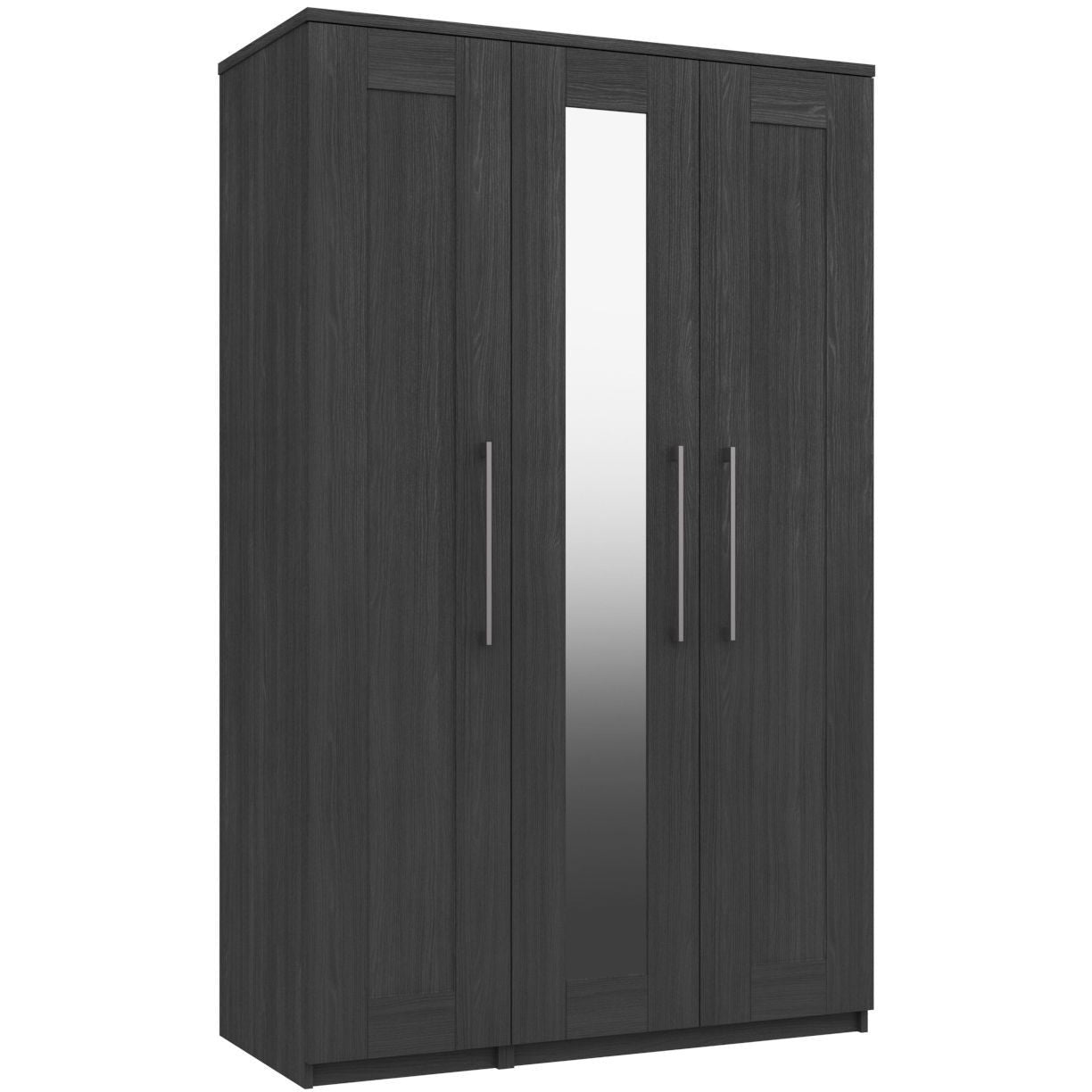 Andante Tall 3 Door Wardrobe With Mirror