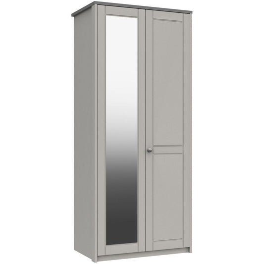 Skye 2 Door Wardrobe With Mirror