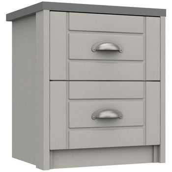 Skye 2 Drawer Bedside