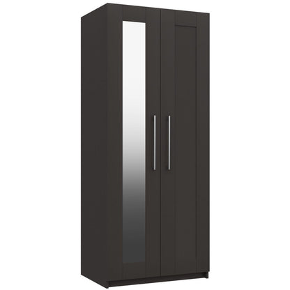 Calder 2 Door Wardrobe With Mirror