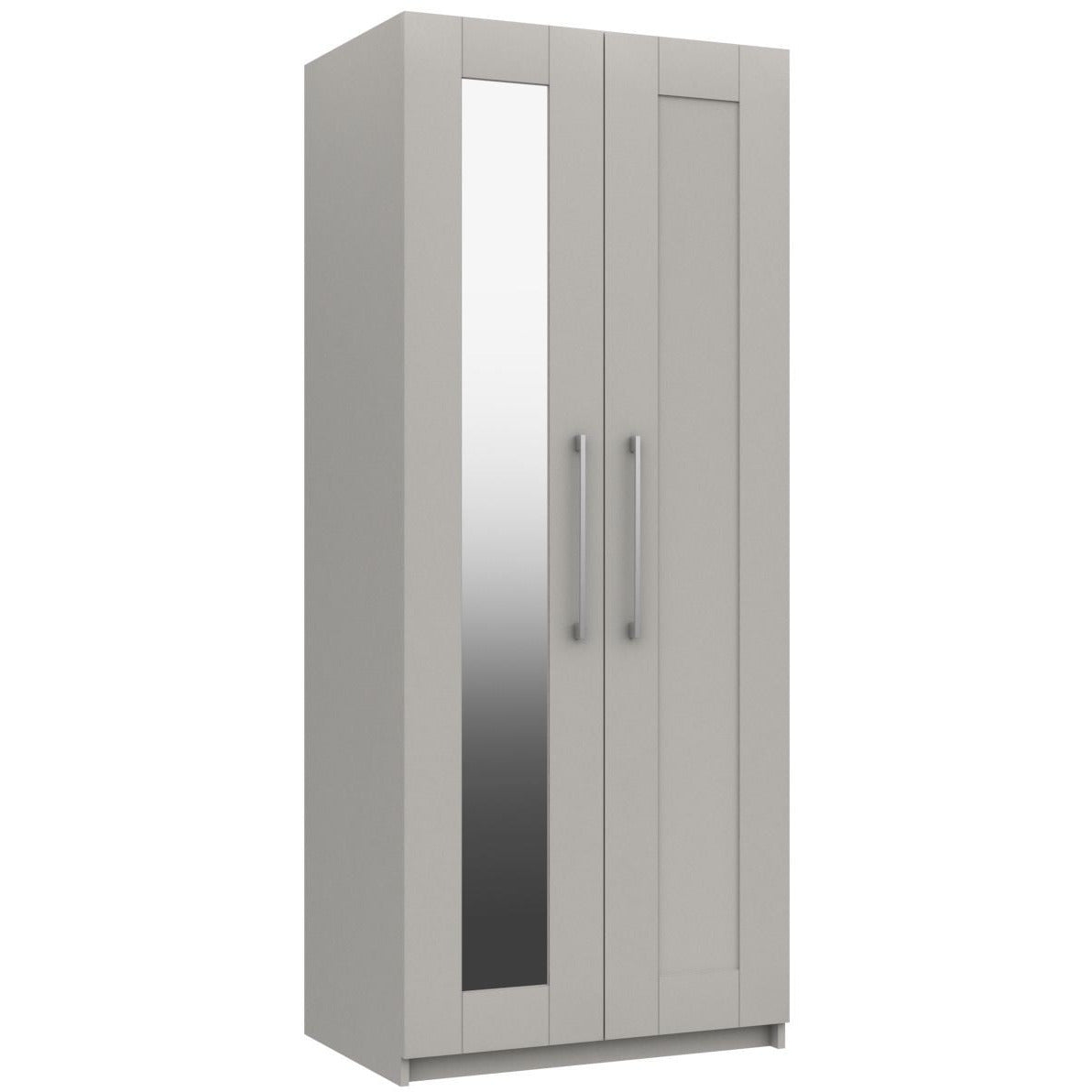 Calder 2 Door Wardrobe With Mirror