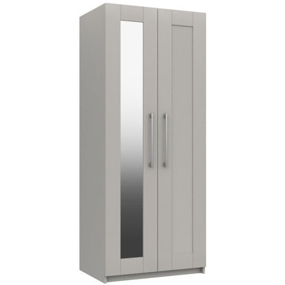 Calder 2 Door Wardrobe With Mirror