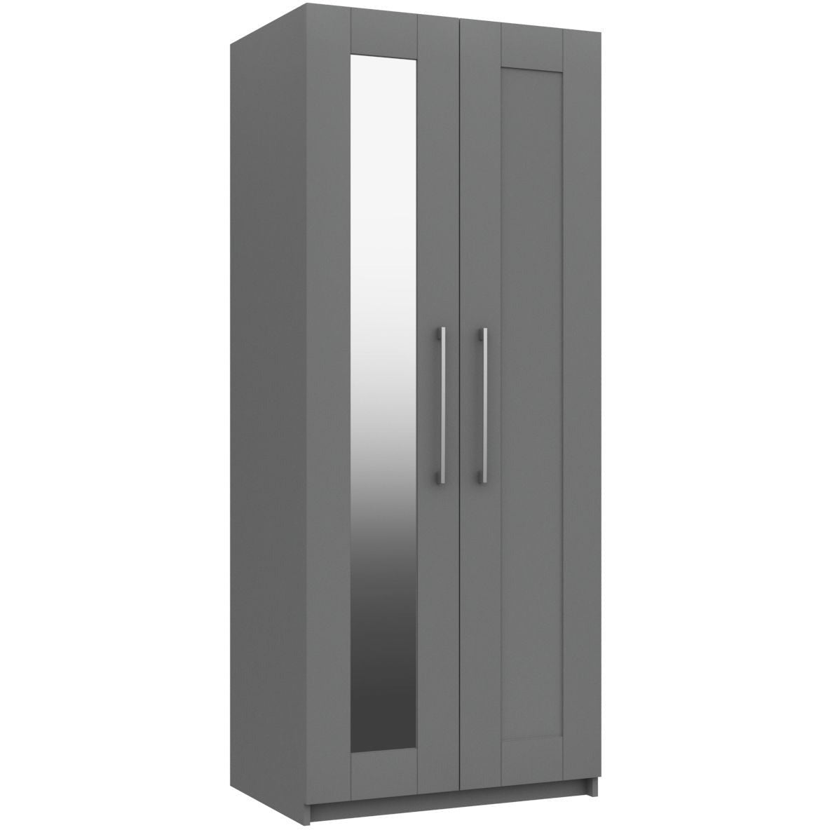 Calder 2 Door Wardrobe With Mirror