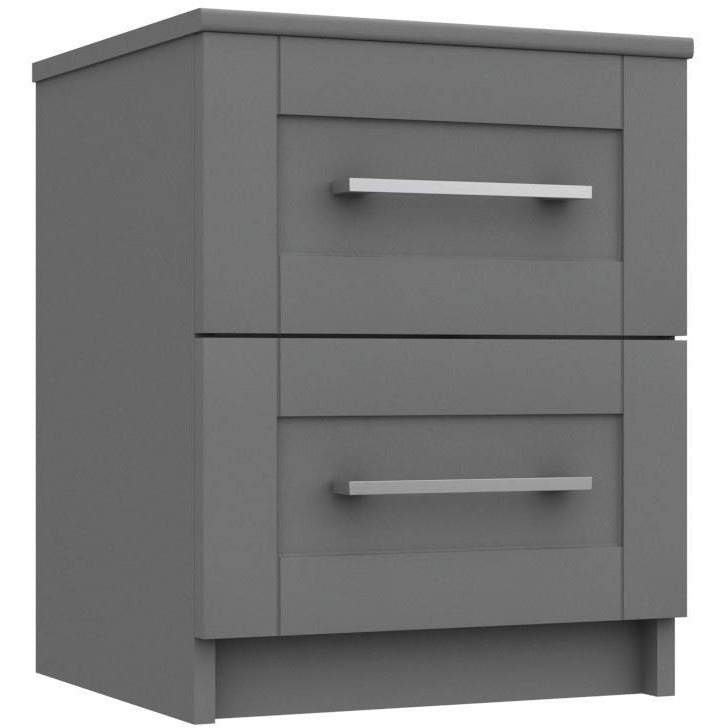 Calder 2 Drawer Bedside