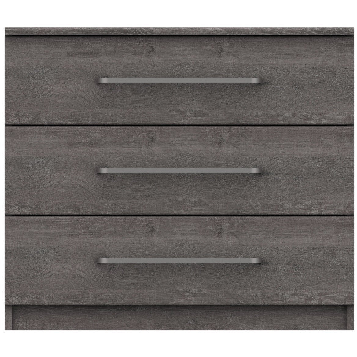 Minnesota 3 Drawer Chest of Drawers Dark Grey Oak