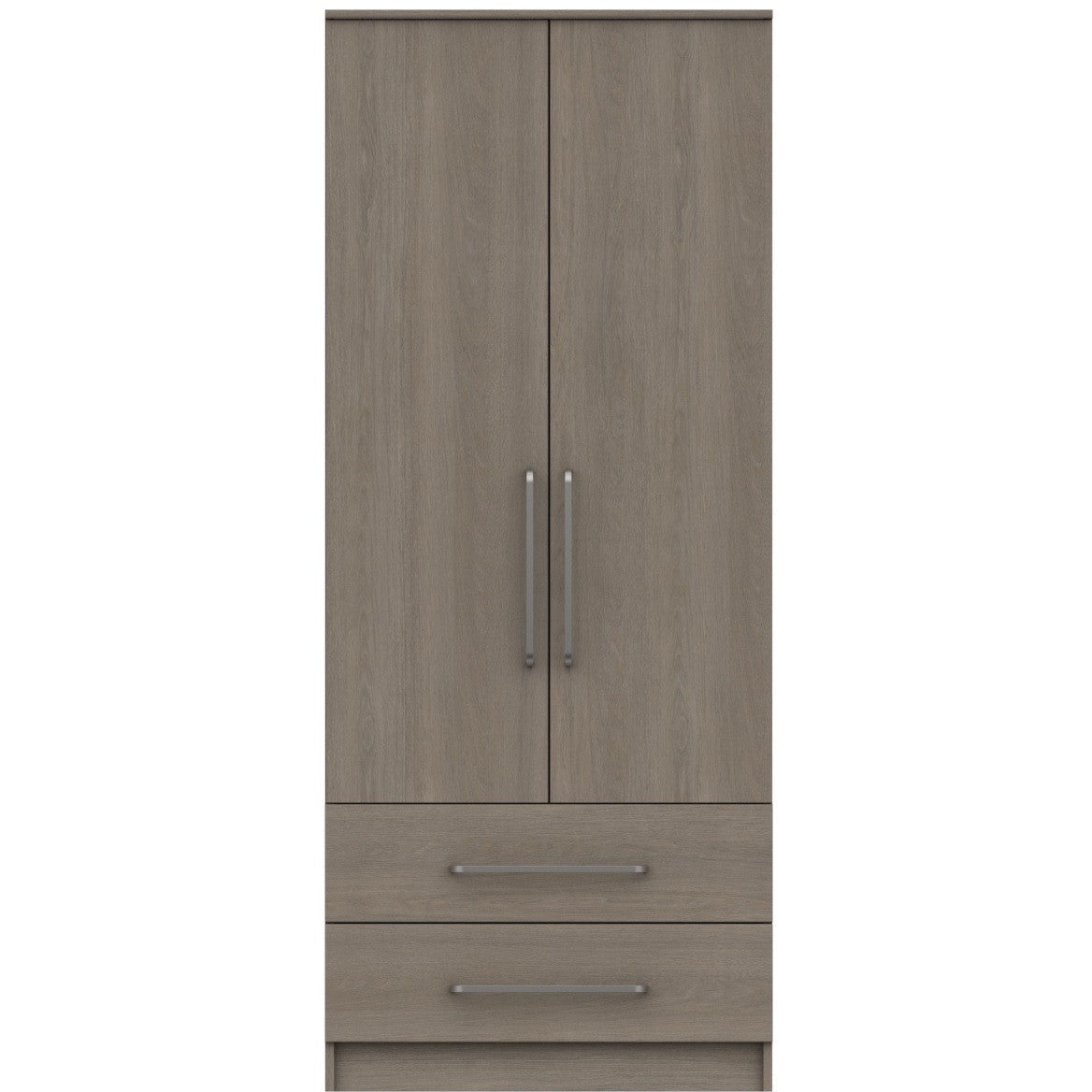 Minnesota 2 Door gents Wardrobe Grey Oak