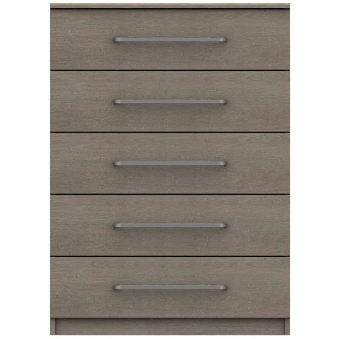 Minnesota 5 Drawer Chest Beige Grey Oak