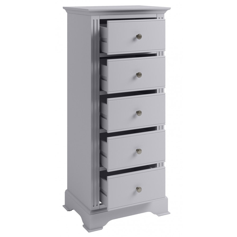 Budapest 5 Drawer Narrow Chest