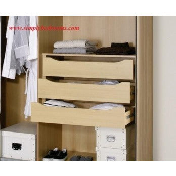 Rauch wardrobe 3 drawer Internal Chests 90cm