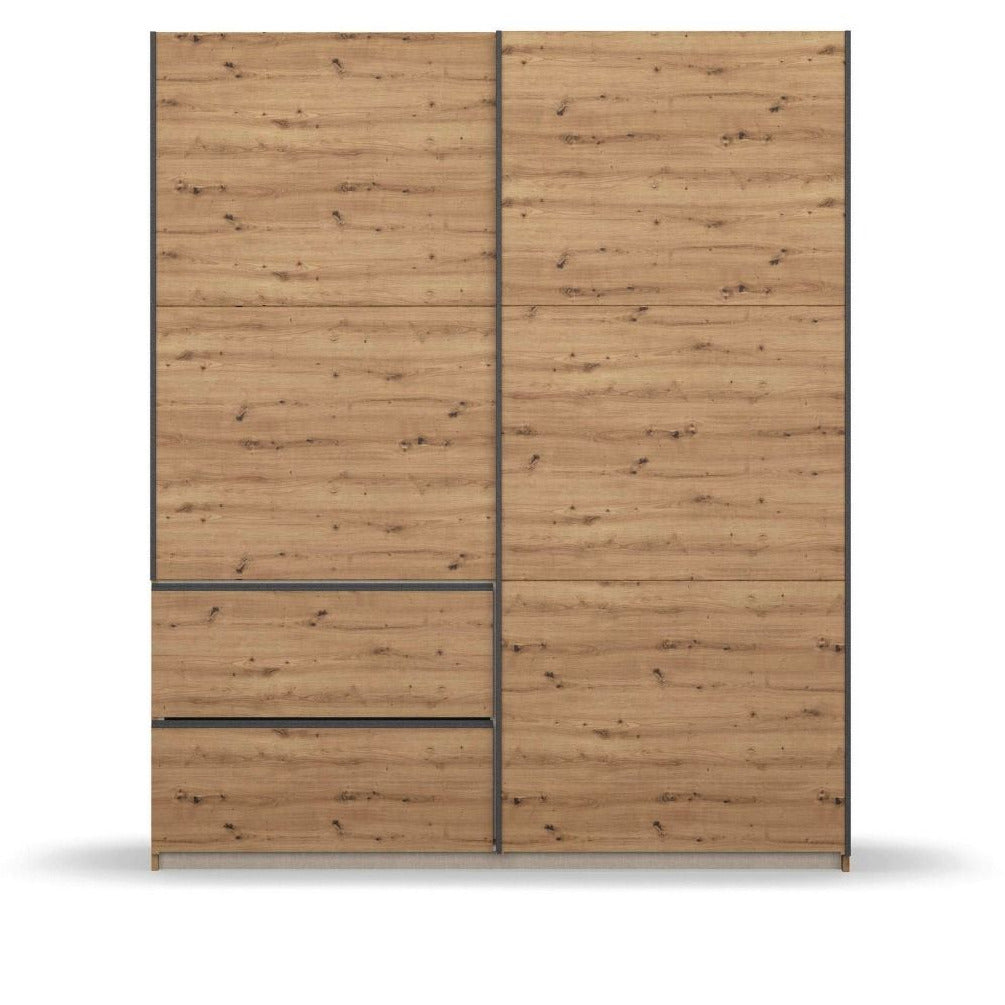Rauch Sevilla Sliding door wardrobe with Drawers