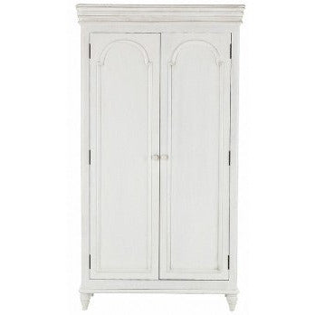 Tuscany White Full Hanging Ladies Wardrobe