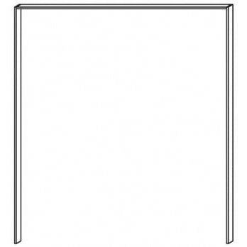 Naple Passepartout Frame For Folding Door Wardrobe 201 cm