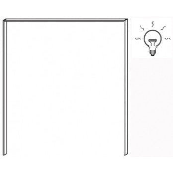 Naple Passepartout Frame For Folding Door Wardrobe 201 cm