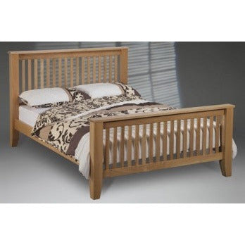 Wooden Beds Kensington High End Oak Bedstead