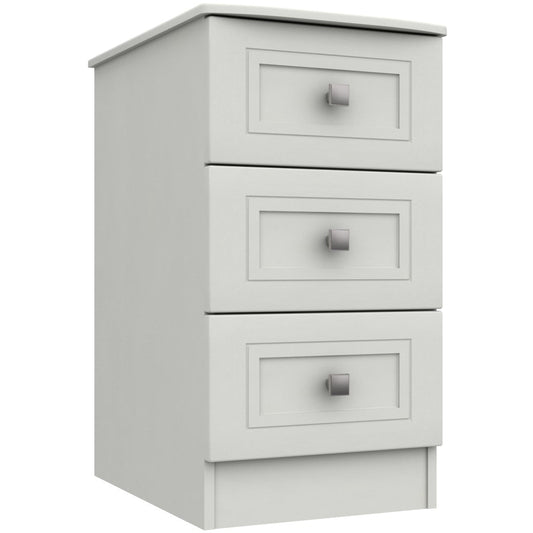 Canterbury 3 Drawer Bedside