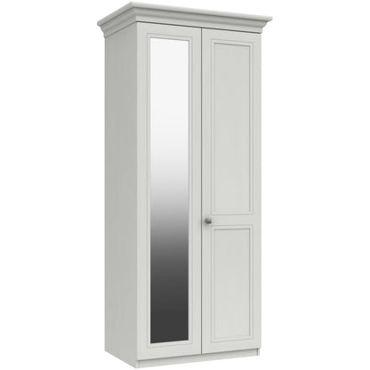 Canterbury 2 Door Wardrobe With Mirror