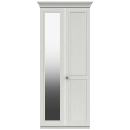 Canterbury 2 Door Wardrobe With Mirror