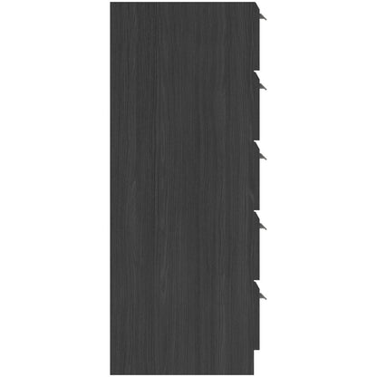 Waterfall 5 Drawer Chest Graphite