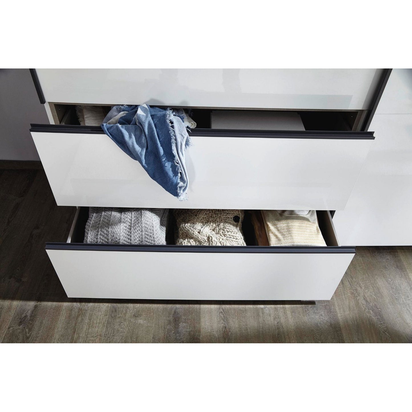 Rauch Sevilla Sliding door wardrobe with Drawers