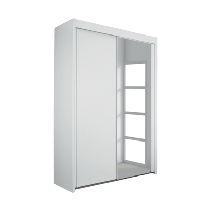 Rauch Imperial 2 Sliding Door Wardrobe 181cm With 1 Mirror Door
