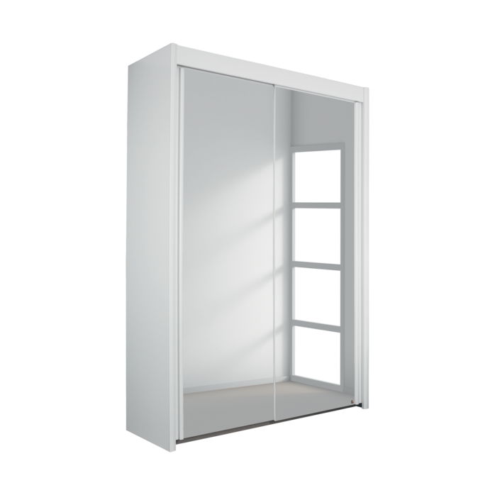 Rauch Imperial Full Mirrored 2 Sliding Door Wardrobe 181cm