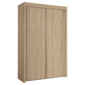 Rauch Imperial Wooden Decor 2 Sliding Door Wardrobe 151cm