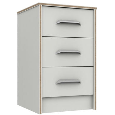 Marlow 3 Drawer Bedside