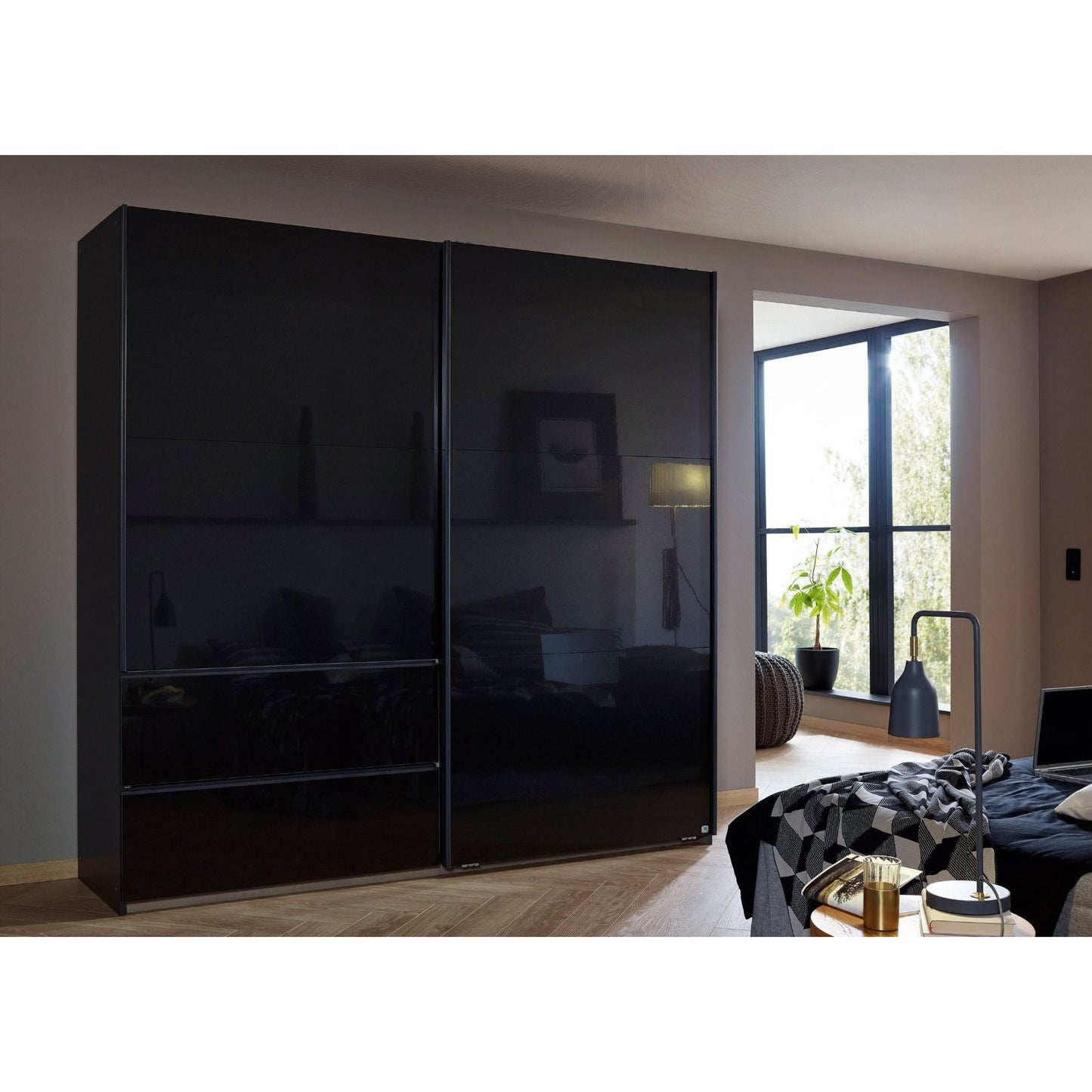 Rauch Sevilla Sliding door wardrobe with Drawers