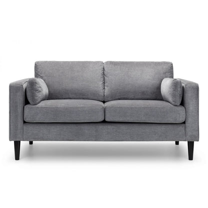 Hayward 2 Seater Sofa Grey Chenille
