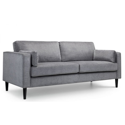 Hayward 3 Seater Sofa Grey Chenille