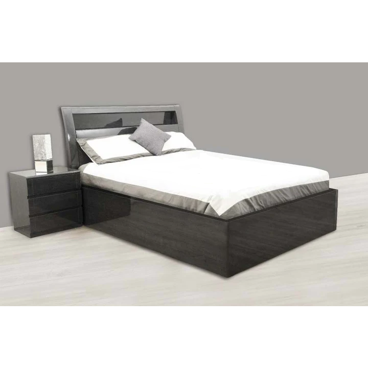 Split White Gloss Ottoman Storage Bed