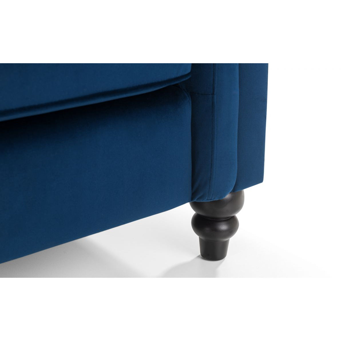 Sandringham Chair Blue Velvet